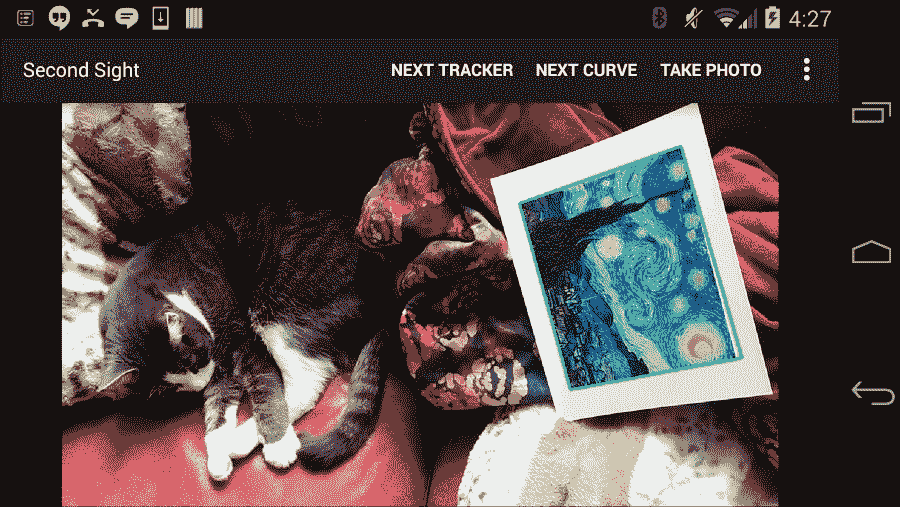 Adding the tracker filters to CameraActivity