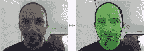 Implementation of the skin-color changer