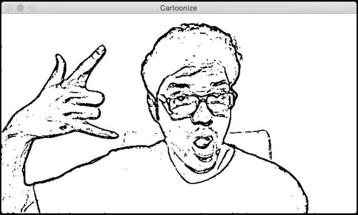 Cartoonizing an image