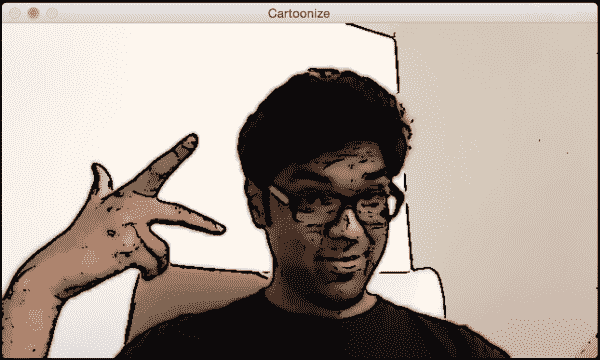 Cartoonizing an image