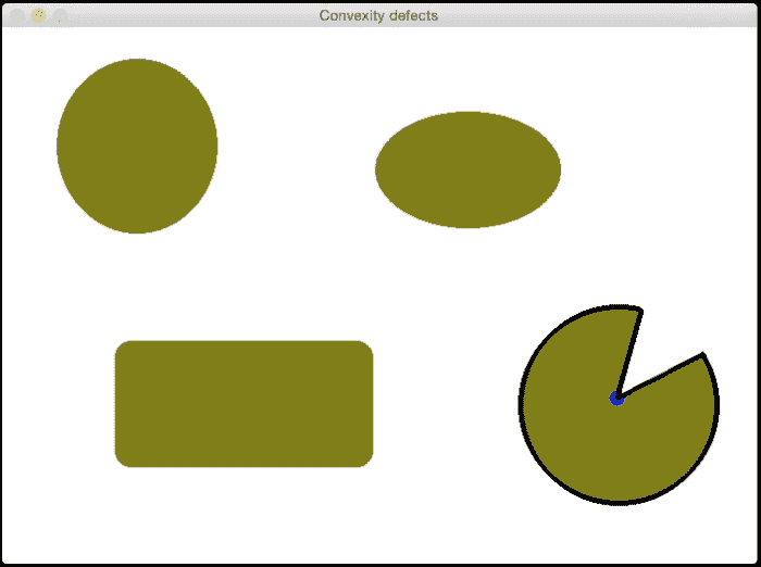 Identifying the pizza with the slice taken out