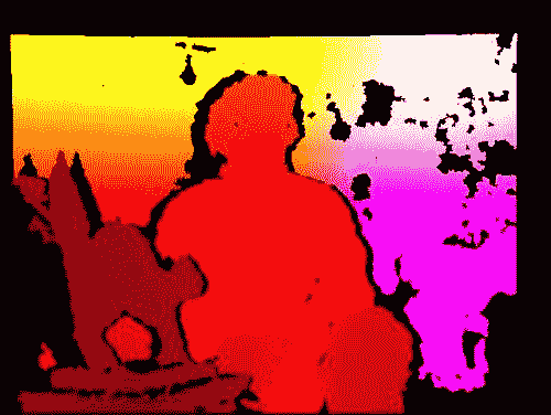 Capturing frames from a depth camera