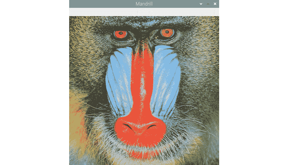 Figure 1: Reading and visualizing a color image with OpenCV 